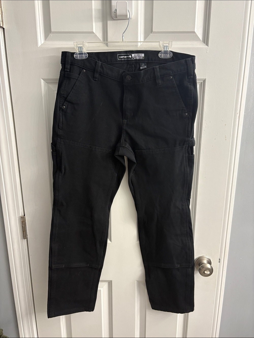 Carhartt Straight-Leg Black Work Pants